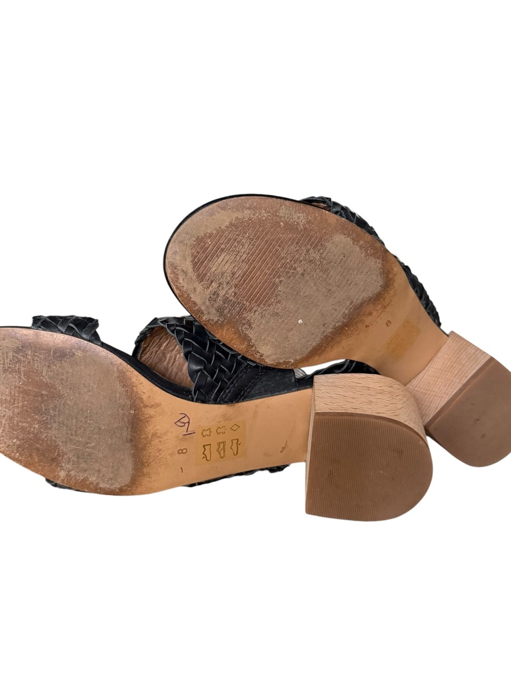 Madewell The Kiera Mule Sandal in Woven Leather black size 8
Style No. AM223 - Picture 12 of 12